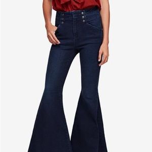 Free people size 27 waist bell bottom jeans